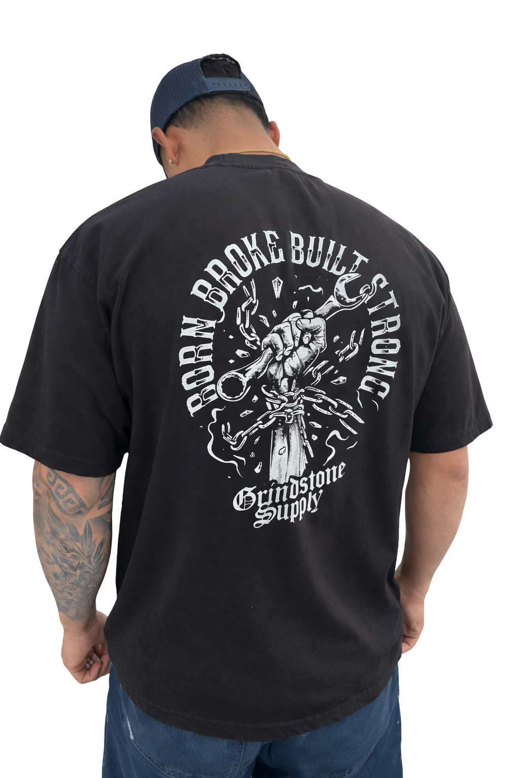 Born Broke Heavyweight Box Tee