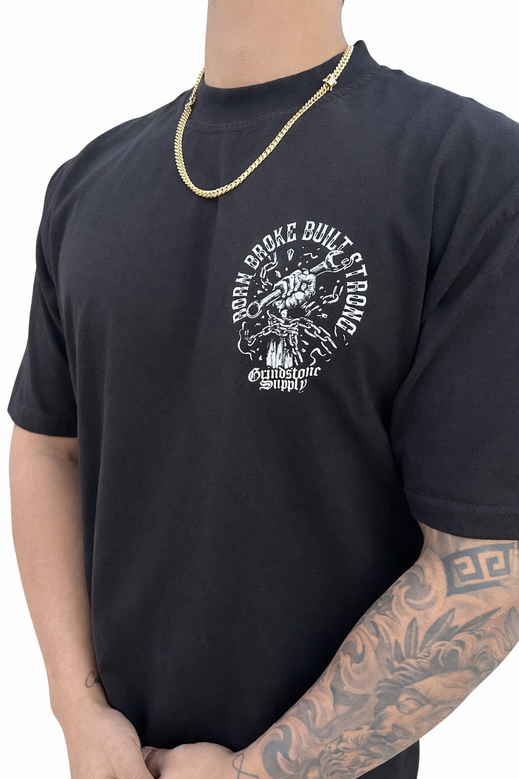 Born Broke Heavyweight Box Tee