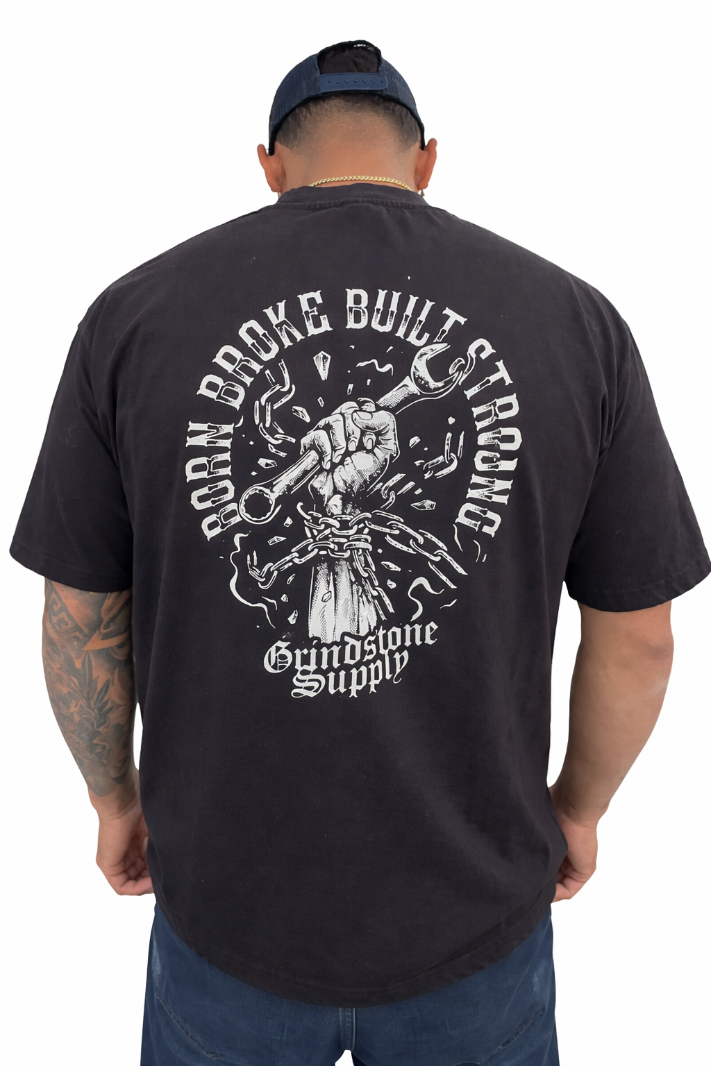 Born Broke Heavyweight Box Tee