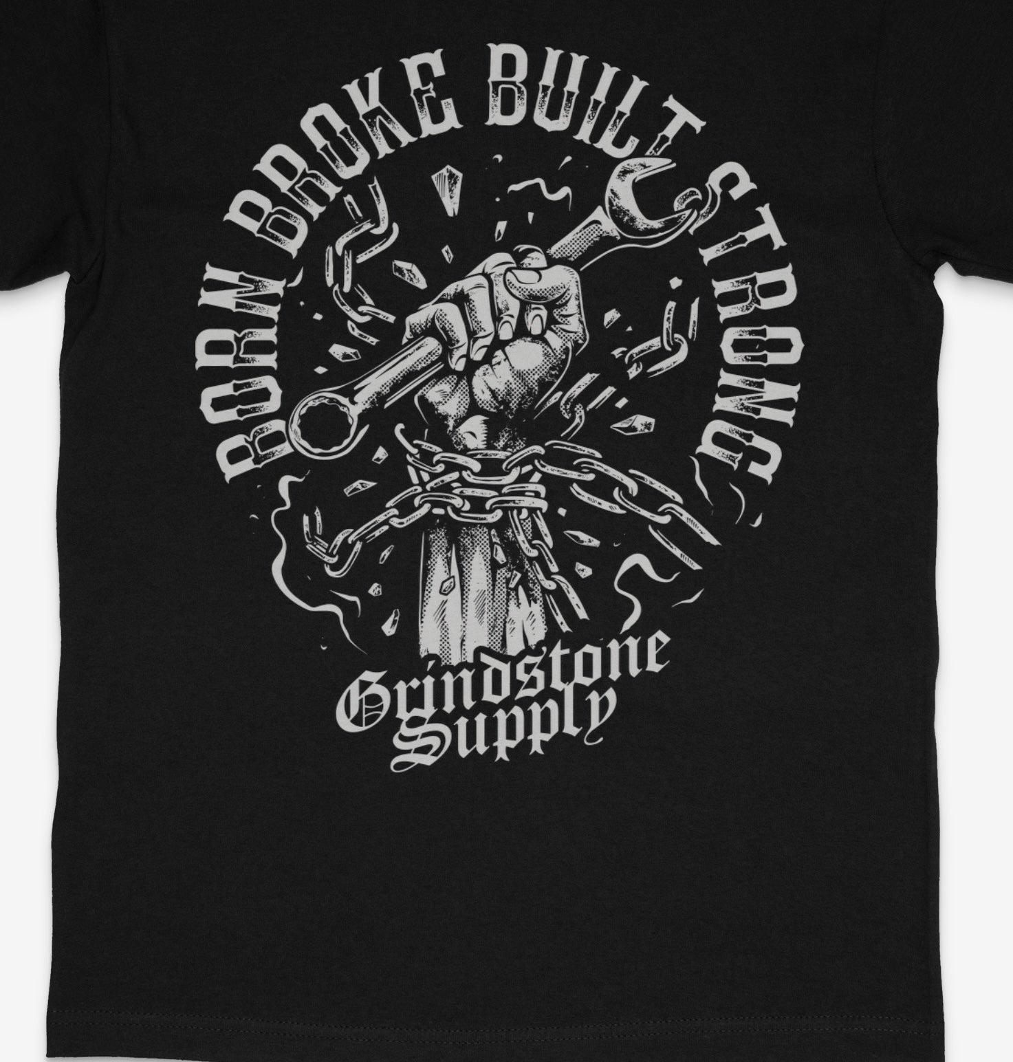 Born Broke Fitted Tee