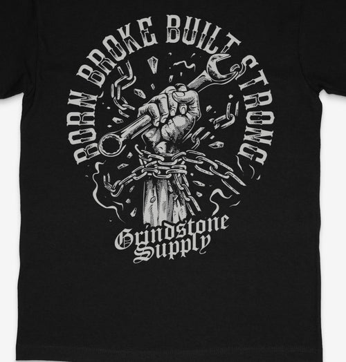 Born Broke Fitted Tee